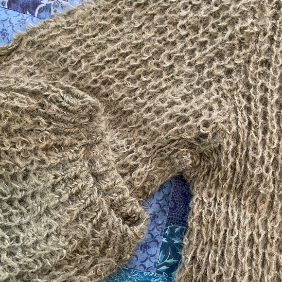 Elena Rossi Designs for Diane Carole Mills NY Vintage Green Cardigan Size Medium - Picture 10 of 11